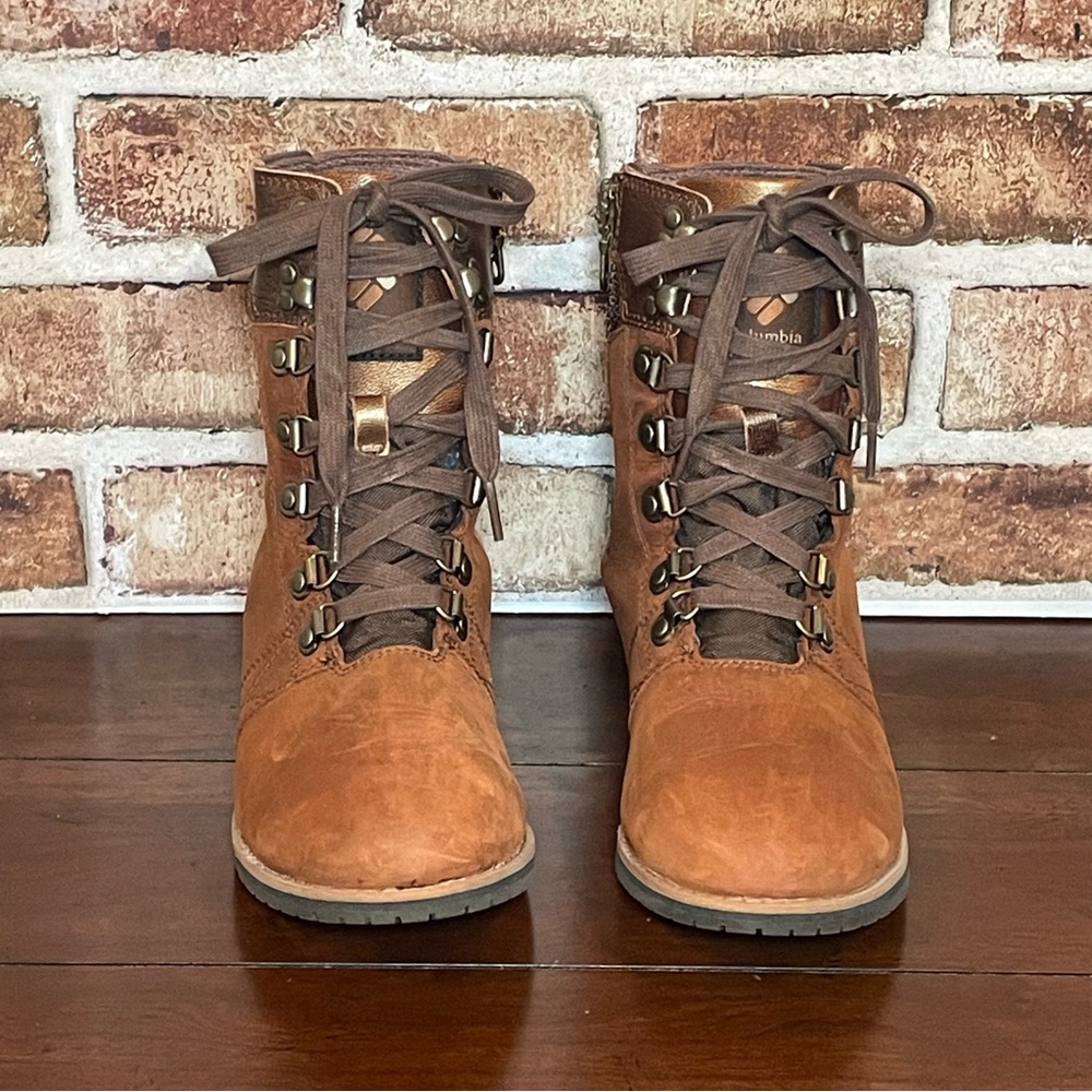 Columbia Women's Brown Lace-Up Boots - Picture 5 of 14